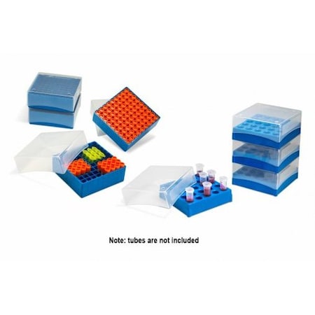 Bel-Art Tube Freezer Boxes, 1.5-2.0ml, 4/CS, 4PK 181052